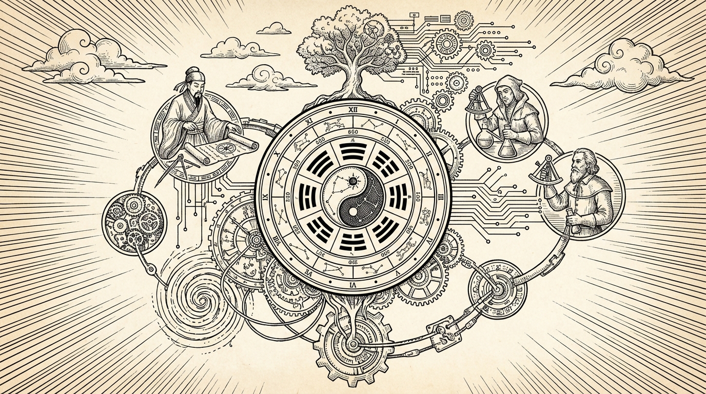 时变心盘-你的专属个人进化系统-基于易经,搭配上下5000年的世间智慧融会而成